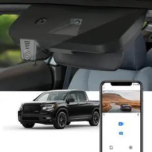 4K Dash Cam Suitable for Honda Ridgeline 2017-2026 RT RTS Trail Sport Black Edition RTL (DZ-0337), OEM Look, UHD 2160P Video, WiFi & APP, Loop Recording, G-Sensor, Plug & Play, 64GB Card 4K Dash Cam Suitable for Honda Ridgeline 2017-2026 RT RTS Trail Sport Black Edition RTL (DZ-0337), OEM Look, UHD 2160P Video, WiFi & APP, Loop Recording, G-Sensor, Plug & Play, 64GB Card