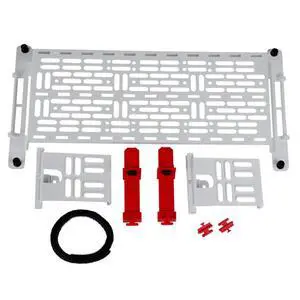 OnQ5-Inch Mounting Plate for Enclosures Customizable Accessory for Media Panels, Structured Wiring, and Home Networking - 5" Width x 1.5x Depth - Includes Clips & Cable Mangement - AC1050-EMK OnQ5-Inch Mounting Plate for Enclosures Customizable Accessory for Media Panels, Structured Wiring, and Home Networking - 5" Width x 1.5x Depth - Includes Clips & Cable Mangement - AC1050-EMK