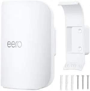 Wall Mount Bracket for eero Pro 7, Router Bracket Holder, No Messy Wires, Space Saving, Easy Installation, Wall Stand Bracket Only Compatible with eero Pro 71 Pack Wall Mount Bracket for eero Pro 7, Router Bracket Holder, No Messy Wires, Space Saving, Easy Installation, Wall Stand Bracket Only Compatible with eero Pro 71 Pack