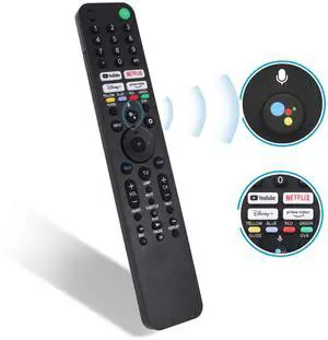 RMF-TX520U for Sony Smart TV & Bravia TV with Voice Control | Replacement Remote for Sony 2019-2023 XBR/KD/XR Series, X80J, X85J, X90J, A80J etc RMF-TX520U for Sony Smart TV & Bravia TV with Voice Control | Replacement Remote for Sony 2019-2023 XBR/KD/XR Series, X80J, X85J, X90J, A80J etc
