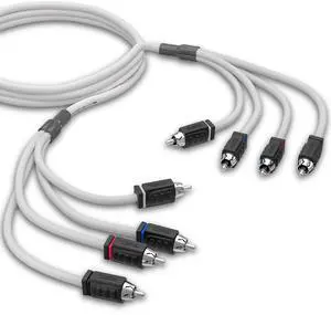 MOFCR-6FT.4CH 4 Channels OFC Marine RCA Audio Stereo Cable - 6 Feet MOFCR-6FT.4CH 4 Channels OFC Marine RCA Audio Stereo Cable - 6 Feet