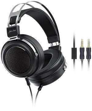 JadeAudio JT1 Professional Studio Headphones for Recording Gaming Headset with Microphone, 50mm Diaphragms, Hi-Res Music Studio Headset JadeAudio JT1 Professional Studio Headphones for Recording Gaming Headset with Microphone, 50mm Diaphragms, Hi-Res Music Studio Headset