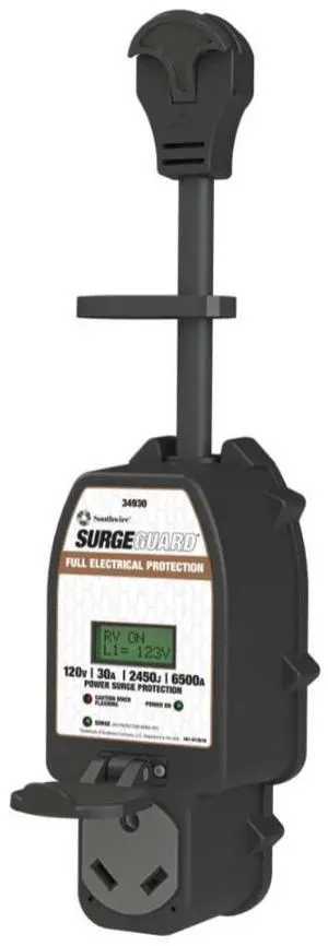 Southwire 34930 30A - Full Protection Portable with LCD Display Black Southwire 34930 30A - Full Protection Portable with LCD Display Black