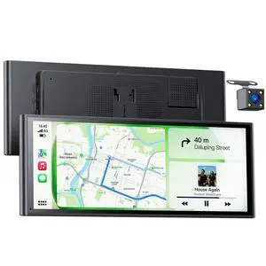 9.26" Wireless Car Play Screen for Apple CarPlay & Android Auto, Portable Car Tablet with Backup Camera, Mirror Link, OTA Updates, Bluetooth 5.2, GPS Navigation, Plug & Play 9.26" Wireless Car Play Screen for Apple CarPlay & Android Auto, Portable Car Tablet with Backup Camera, Mirror Link, OTA Updates, Bluetooth 5.2, GPS Navigation, Plug & Play