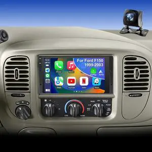 5Gwifi Upgrade Radio for Ford F150 1999-2003 F250/F350 1998-2004, Ranger 1998-2011, Expedition 1999-2002, E150/E250/E350 1999-2008, 6.8in Touchscreen Setero Apply Carplay Android Auto Bluetooth GPS FM 5Gwifi Upgrade Radio for Ford F150 1999-2003 F250/F350 1998-2004, Ranger 1998-2011, Expedition 1999-2002, E150/E250/E350 1999-2008, 6.8in Touchscreen Setero Apply Carplay Android Auto Bluetooth GPS FM