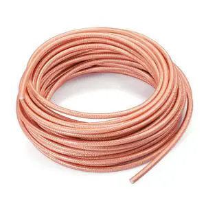 RG400 RF Coax Cable M17/128 Double Shield Coaxial Cable 40 feet RG400 RF Coax Cable M17/128 Double Shield Coaxial Cable 40 feet