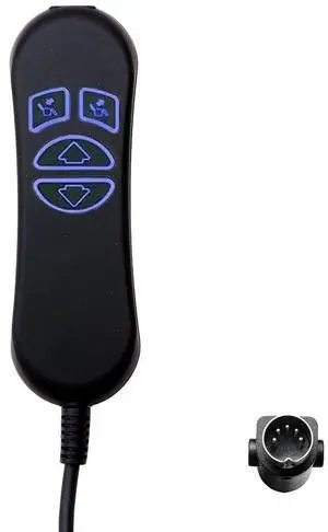 4 Button 5 Pin Prong Hand Control Handset Remote with USB and Backlight for Lift Chairs Electric Sofa Power Recliners 4 Button 5 Pin Prong Hand Control Handset Remote with USB and Backlight for Lift Chairs Electric Sofa Power Recliners