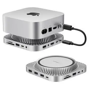 13-in-1 Mac mini M4 &M4 Pro (2024) Dock, 4K@144Hz HDMI,10Gbps USB | Dual Extended Displays Docking Station Stand for M5, with M.2 NVMe SSD Enclosure Hub, SD/TF, Audio Ports*2, 20W PD Adapter*1 13-in-1 Mac mini M4 &M4 Pro (2024) Dock, 4K@144Hz HDMI,10Gbps USB | Dual Extended Displays Docking Station Stand for M5, with M.2 NVMe SSD Enclosure Hub, SD/TF, Audio Ports*2, 20W PD Adapter*1