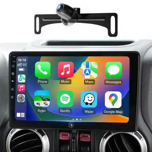 10.2 Car Radio Stereo for Jeep Wrangler JK/Unlimited 2007-2018 2+64G | Grand Cherokee Dodge Ram 2009-2012 with Wireless CarPlay/Android Auto/Android 13/Touch Screen/GPS Navigation/HD Backup Camera 10.2 Car Radio Stereo for Jeep Wrangler JK/Unlimited 2007-2018 2+64G | Grand Cherokee Dodge Ram 2009-2012 with Wireless CarPlay/Android Auto/Android 13/Touch Screen/GPS Navigation/HD Backup Camera