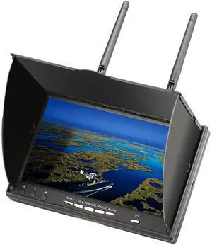 7Inch Portable FPV Monitor: 5.8Ghz 7" Screen with DVR 40CH Receiver 800 x 480 LCD Display Built-in Battery for FPV 7Inch Portable FPV Monitor: 5.8Ghz 7" Screen with DVR 40CH Receiver 800 x 480 LCD Display Built-in Battery for FPV