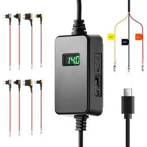 Adjustable Hardwire Kit UP06 for Type-C Dash Cams, 3-Level Low Voltage Protection, Real-Time Voltage Display, 24H Parking Mode for M310/A510/A500S/A810/A800SE/X800/T800/ A810 Lite Car Cameras Adjustable Hardwire Kit UP06 for Type-C Dash Cams, 3-Level Low Voltage Protection, Real-Time Voltage Display, 24H Parking Mode for M310/A510/A500S/A810/A800SE/X800/T800/ A810 Lite Car Cameras