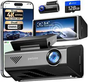 S3 Ultra True 4K+2.5K Dash Cam Front and Rear,Dual Starvis 2 Sensor | Free 128GB Card & OBD Hardwire Kit,Native HDR Dash Camera for Cars with GPS, ADAS,5G WiFi,Color Night Vision,Voice Control S3 Ultra True 4K+2.5K Dash Cam Front and Rear,Dual Starvis 2 Sensor | Free 128GB Card & OBD Hardwire Kit,Native HDR Dash Camera for Cars with GPS, ADAS,5G WiFi,Color Night Vision,Voice Control