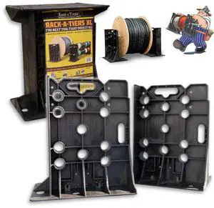 XL Wire Dispenser Cable Reel Rack, Electrician Wire Spool Caddy, Multi Reel Wire Dispenser, Spool Rack, Wire Spool Caddy, 500 lb Capacity (#11470) XL Wire Dispenser Cable Reel Rack, Electrician Wire Spool Caddy, Multi Reel Wire Dispenser, Spool Rack, Wire Spool Caddy, 500 lb Capacity (#11470)