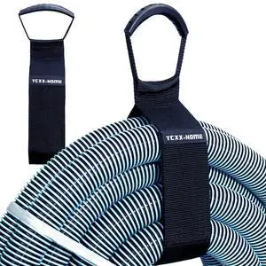 2 PCS Heavy Duty Cord Storage Wrap Holder Extension Hook and Loop Cord Hose Organizer Strap with Carrying Handle for Cords Garden Hose Swimming or Garage Tool (LARGE-28'') 2 PCS Heavy Duty Cord Storage Wrap Holder Extension Hook and Loop Cord Hose Organizer Strap with Carrying Handle for Cords Garden Hose Swimming or Garage Tool (LARGE-28'')
