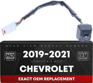 Rear View Backup Camera - Compatible with 2019-2024 Chevrolet Silverado GMC Sierra 1500 2500 3500, 2020-2025 Buick Encore GX, 2021-2023 Chevrolet Trailblazer - OEM 23390515, GM1960199 Rear View Backup Camera - Compatible with 2019-2024 Chevrolet Silverado GMC Sierra 1500 2500 3500, 2020-2025 Buick Encore GX, 2021-2023 Chevrolet Trailblazer - OEM 23390515, GM1960199