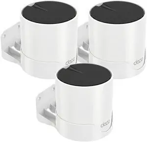 Wall Mount Holder for Tp-Link Deco x55 AX3000 WiFi 6 Mesh System, Wall Mount Stand Bracket for Tplink Deco Router x55/AX3000/X20/X50/X60/X4300 Pro/X5000/X5400 Pro/W3600/W4500/W6000 (3 Pack) Wall Mount Holder for Tp-Link Deco x55 AX3000 WiFi 6 Mesh System, Wall Mount Stand Bracket for Tplink Deco Router x55/AX3000/X20/X50/X60/X4300 Pro/X5000/X5400 Pro/W3600/W4500/W6000 (3 Pack)