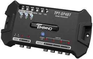 TPT-SP4BT Bluetooth DSP 4 Output Channel- Full Digital Signal DSP Car Audio Processor - Built-in Voltmeter and Remote Relay TPT-SP4BT Bluetooth DSP 4 Output Channel- Full Digital Signal DSP Car Audio Processor - Built-in Voltmeter and Remote Relay