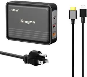 330W (20V/16.5A) GaN Gaming Laptop Charger for MSI Vector GP68 HX/GP78 HX,PD 3.0 Fast Charging Adapter with 11 * 4.0mm Cable Port, Compatible with Titan GT77 HX/Raider GE66/GE76 HX/Stealth GS77 330W (20V/16.5A) GaN Gaming Laptop Charger for MSI Vector GP68 HX/GP78 HX,PD 3.0 Fast Charging Adapter with 11 * 4.0mm Cable Port, Compatible with Titan GT77 HX/Raider GE66/GE76 HX/Stealth GS77