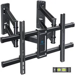 Corner TV Wall Mount for 3770 inch TVs up to 99 lbs | Corner TV Mount Wall Bracket with Extension, Swivel, Tilt, Dual Articulating Arms Fits Different Corners, Max VESA 600x400mm Corner TV Wall Mount for 3770 inch TVs up to 99 lbs | Corner TV Mount Wall Bracket with Extension, Swivel, Tilt, Dual Articulating Arms Fits Different Corners, Max VESA 600x400mm