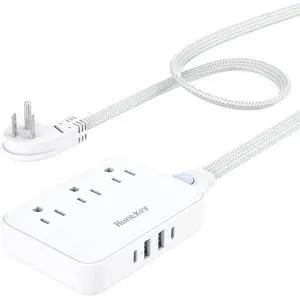 Innovative Power Strip, Cord Removable Design (4FT), 3 Outlets Non Surge for Cruise, Travel Power Strip with 4 USB Ports (2 USB-C, 2 USB-A), ETL Listed Innovative Power Strip, Cord Removable Design (4FT), 3 Outlets Non Surge for Cruise, Travel Power Strip with 4 USB Ports (2 USB-C, 2 USB-A), ETL Listed