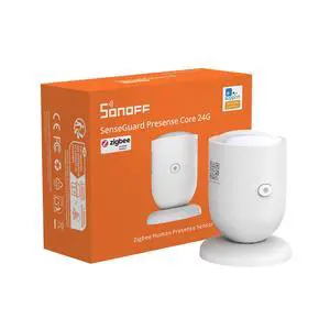 SNZB-06P24 Zigbee Presence Sensor, 24GHz mmWave & Light Sensor, Zone Positioning, Self-Learning Calibration, Ceiling Mount, Works with Home Assistant, Alexa, SmartThings, Hub Required SNZB-06P24 Zigbee Presence Sensor, 24GHz mmWave & Light Sensor, Zone Positioning, Self-Learning Calibration, Ceiling Mount, Works with Home Assistant, Alexa, SmartThings, Hub Required