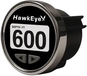 DepthTrax Edge Depth Finder, HD Color Display, 600 ft Maximum Depth, Transom Mount Transducer DepthTrax Edge Depth Finder, HD Color Display, 600 ft Maximum Depth, Transom Mount Transducer
