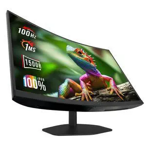 New! Curved 27-inch Gaming Monitor 1500R 100Hz HDMI X2 DisplayPort 1ms 100% sRGB, Build-in Speakers Machine Black 2026 (C275W-FW100T) New! Curved 27-inch Gaming Monitor 1500R 100Hz HDMI X2 DisplayPort 1ms 100% sRGB, Build-in Speakers Machine Black 2026 (C275W-FW100T)
