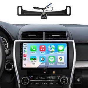 10" Wireless CarPlay Radio for Toyota Camry 2015-2017 (LE/SE/XLE) | QLED screen for safe daily commutes. 64GB ROM offline maps, Retain 1080P back up camera & Steering wheel control 10" Wireless CarPlay Radio for Toyota Camry 2015-2017 (LE/SE/XLE) | QLED screen for safe daily commutes. 64GB ROM offline maps, Retain 1080P back up camera & Steering wheel control