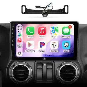 10" 4G+64G Android Car Radio Stereo for Jeep Wrangler JK 2007-2018 Upgrade | Dodge Ram 1500 2500 3500 2009-2012 with Carplay Android auto Camera Mirroring Touchscreen GPS Navigation Relacement 10" 4G+64G Android Car Radio Stereo for Jeep Wrangler JK 2007-2018 Upgrade | Dodge Ram 1500 2500 3500 2009-2012 with Carplay Android auto Camera Mirroring Touchscreen GPS Navigation Relacement