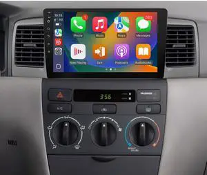 for Toyota Corolla 2003 2004 2005 2006 2007 2008 Radio with Wireless Carplay Android Auto, 9" Touch Screen Car Stereo for Corolla with in-Dash WiFi, GPS, BT, FM, SWC, Backup Camera - 2+32GB for Toyota Corolla 2003 2004 2005 2006 2007 2008 Radio with Wireless Carplay Android Auto, 9" Touch Screen Car Stereo for Corolla with in-Dash WiFi, GPS, BT, FM, SWC, Backup Camera - 2+32GB