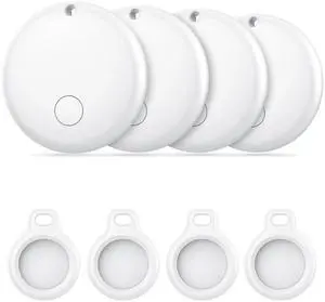 Android Air Tracker, Bluetooth Tracker Tags, Work with Google's Find Hub(Android), Smart Tags for Luggage, Wallet, Vehicles, Keys (Not for iOS) 4 Pack Android Air Tracker, Bluetooth Tracker Tags, Work with Google's Find Hub(Android), Smart Tags for Luggage, Wallet, Vehicles, Keys (Not for iOS) 4 Pack
