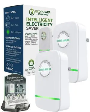 Energy Saving Device 2026 Plug-in Power Factor Saver Us Smart Plug | Electricity Saving Box for Home & Office 90v-250v 30kw Energy Saver Plug to Reduce Electricity Bill Energy Saving Device 2026 Plug-in Power Factor Saver Us Smart Plug | Electricity Saving Box for Home & Office 90v-250v 30kw Energy Saver Plug to Reduce Electricity Bill