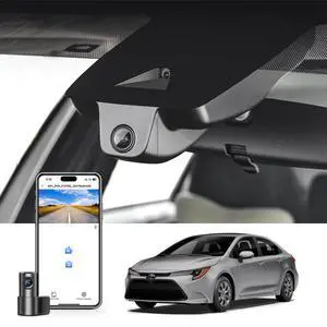 Front 4K & Rear 1080p Dash Cam for Toyota Corolla 2023-2026 (Model A) | Gen12 E210, LE SE XLE XSE Hybrid Hatchback etc, Integrated OEM Look,2160P UHD Video,App & WiFi, GPS, 128GB Card Front 4K & Rear 1080p Dash Cam for Toyota Corolla 2023-2026 (Model A) | Gen12 E210, LE SE XLE XSE Hybrid Hatchback etc, Integrated OEM Look,2160P UHD Video,App & WiFi, GPS, 128GB Card