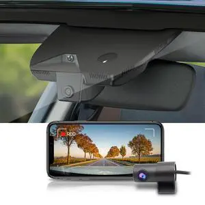 Front 2160P+Rear 1080P Dash Cam Adapts for Kia K5 2025-2026 (Part No#L2500) LXS GT-Line EX GT, OEM Factory Look, 2 Way HD Video, WiFi & APP, Loop Recording, G-Sensor, Easy to Set, 128GB Card Front 2160P+Rear 1080P Dash Cam Adapts for Kia K5 2025-2026 (Part No#L2500) LXS GT-Line EX GT, OEM Factory Look, 2 Way HD Video, WiFi & APP, Loop Recording, G-Sensor, Easy to Set, 128GB Card