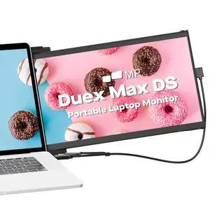 Max DS 14.1" Portable Monitor for Laptop, 2026 Upgrade Mobile Pixels | Full HD IPS Dual Monitor for laptops, USB C/USB A/HDMI Powered Plug and Play Portable Display,Windows/Apple Compatible Max DS 14.1" Portable Monitor for Laptop, 2026 Upgrade Mobile Pixels | Full HD IPS Dual Monitor for laptops, USB C/USB A/HDMI Powered Plug and Play Portable Display,Windows/Apple Compatible