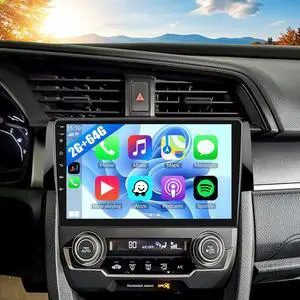 Android 15 Car Stereo for Honda Civic 2016-2021 with Wireless Carplay Android Auto Support OEM Backup Camera Steering Wheel Control 9 Inch Touchscreen GPS Navigation WiFi Bluetooth FM HiFi Android 15 Car Stereo for Honda Civic 2016-2021 with Wireless Carplay Android Auto Support OEM Backup Camera Steering Wheel Control 9 Inch Touchscreen GPS Navigation WiFi Bluetooth FM HiFi