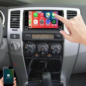 for Toyota 4Runner Radio Upgrade 2003-2009 Tundra 2000-2006 Sequoia 2001-2007 Stereo Replacement,Touch Screen,Carplay Android Auto Ready,Free Back Camera for Toyota 4Runner Radio Upgrade 2003-2009 Tundra 2000-2006 Sequoia 2001-2007 Stereo Replacement,Touch Screen,Carplay Android Auto Ready,Free Back Camera