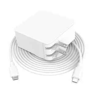 65W Fast Type C Charger Fit for Samsung Galaxy Book Pro, Pro 360 and More Replacements with USB C Connector, Foldable, Compact, Detachable 7.5ft Cable 65W Fast Type C Charger Fit for Samsung Galaxy Book Pro, Pro 360 and More Replacements with USB C Connector, Foldable, Compact, Detachable 7.5ft Cable