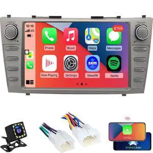 QLED 8core for Toyota Camry Radio Upgrade 2007 2008 2009 2010 2011,Touch Screen Stereo,carplay and Android Auto,Free Camera QLED 8core for Toyota Camry Radio Upgrade 2007 2008 2009 2010 2011,Touch Screen Stereo,carplay and Android Auto,Free Camera