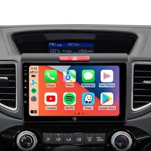 Car Stereo Radio for Honda CRV 2012-2016, Wireless CarPlay Android Auto | 9 Inch IPS HD touchscreen, 64G storage, 5G WiFi GPS navigation, phone link, Bluetooth, AM FM SWC, 1080P backup camera Car Stereo Radio for Honda CRV 2012-2016, Wireless CarPlay Android Auto | 9 Inch IPS HD touchscreen, 64G storage, 5G WiFi GPS navigation, phone link, Bluetooth, AM FM SWC, 1080P backup camera