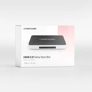 2.0 Fancy Sync Box Streaming Media Player TV LED Synced Backlight with HDMI 2.0, 4K 60Hz, RGB Ambient Lighting for Movies and Gaming (for 70" to 90" TVs) 2.0 Fancy Sync Box Streaming Media Player TV LED Synced Backlight with HDMI 2.0, 4K 60Hz, RGB Ambient Lighting for Movies and Gaming (for 70" to 90" TVs)