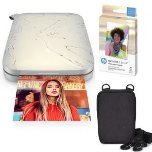 Sprocket Select Portable Instant Color Photo Printer for Android and iOS Devices (Eclipse) Zink Paper Bundle Sprocket Select Portable Instant Color Photo Printer for Android and iOS Devices (Eclipse) Zink Paper Bundle