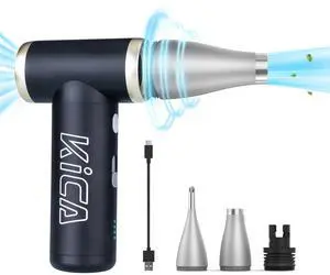 Jet Fan 2S Electric Air Duster, 117000RPM Cordless Turbo Mini Blower | Aluminum Shell, 65MPH High-Speed Airflow, Stepless Speed Control, 210-Min Battery, For PC, Keyboard & Car Detailing Jet Fan 2S Electric Air Duster, 117000RPM Cordless Turbo Mini Blower | Aluminum Shell, 65MPH High-Speed Airflow, Stepless Speed Control, 210-Min Battery, For PC, Keyboard & Car Detailing