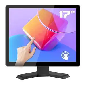 17" 10-Point Touch 4:3 Full HD 1280x1024 Square Touch Screen Monitor with HDMI USB Ports, VESA, Touchscreen for PC POS Machine Win 10 11, Built-in Speakers 17" 10-Point Touch 4:3 Full HD 1280x1024 Square Touch Screen Monitor with HDMI USB Ports, VESA, Touchscreen for PC POS Machine Win 10 11, Built-in Speakers