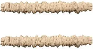 Fabric Cord Cover & Chandelier Chain Cover 2 Pack 6Feet Length for Chandelier Lighting Wires Natural Burlap Easy to Install (Brown) Fabric Cord Cover & Chandelier Chain Cover 2 Pack 6Feet Length for Chandelier Lighting Wires Natural Burlap Easy to Install (Brown)