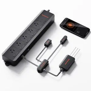 GGS AC5 Power Strip Kits 5 AC APP-Based Controls Outlets | with 3 in 1 Soil Sensor, Temp Humid Light Sensor, Light Adapter, 10-Port Pro Adapter, for Indoor Grow Tent Garden Plant Room GGS AC5 Power Strip Kits 5 AC APP-Based Controls Outlets | with 3 in 1 Soil Sensor, Temp Humid Light Sensor, Light Adapter, 10-Port Pro Adapter, for Indoor Grow Tent Garden Plant Room
