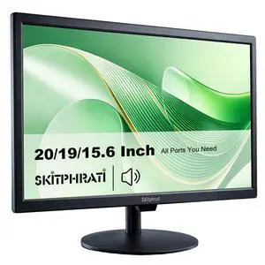 19" HD 1440x900 PC Monitor, 60Hz 5ms LED Screen Computer Monitor with HDMI/VGA/AV/BNC/USB, Built-in Speakers, VESA Mount, for Laptop PC Desktop Office Home Use 19" HD 1440x900 PC Monitor, 60Hz 5ms LED Screen Computer Monitor with HDMI/VGA/AV/BNC/USB, Built-in Speakers, VESA Mount, for Laptop PC Desktop Office Home Use