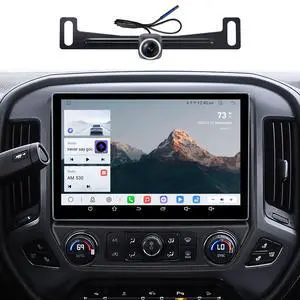 11.5''Car Radio for Chevy Silverado Radio GMC Sierra Stereo 2014-2018 | Wireless CarPlay & Android Auto/4GB RAM + 64GB ROM/Android 13 /5G WiFi/TouchScreen/FM/AM/plug-and-play 11.5''Car Radio for Chevy Silverado Radio GMC Sierra Stereo 2014-2018 | Wireless CarPlay & Android Auto/4GB RAM + 64GB ROM/Android 13 /5G WiFi/TouchScreen/FM/AM/plug-and-play