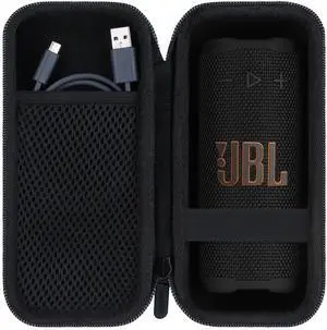 Storage Case Compatible with JBL Grip Ambient Light Portable Speaker (Black Case) | Hard shell, shockproof protection, compact speaker protection case, durable handle, easy to carry Storage Case Compatible with JBL Grip Ambient Light Portable Speaker (Black Case) | Hard shell, shockproof protection, compact speaker protection case, durable handle, easy to carry
