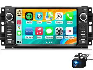 Car Radio Stereo for Jeep Wrangler JK 2007-2018 with CarPlay Backup Camera | Android 15 2+64G Touch Screen Head Unit with Android Auto Bluetooth GPS Navigation Car Radio Stereo for Jeep Wrangler JK 2007-2018 with CarPlay Backup Camera | Android 15 2+64G Touch Screen Head Unit with Android Auto Bluetooth GPS Navigation
